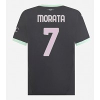 AC Milan Alvaro Morata #7 Tredjeställ 2024-25 Kortärmad